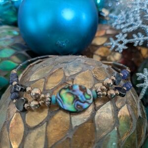 Beaded Abalone beaded bracelet